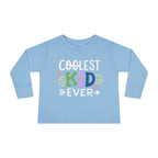Coolest Kid Ever — FRONT & BACK Customizable Toddler Long Sleeve Tee
