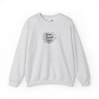 EMBROIDERED Custom Image (Light Colors/Shades) Pullover Sweatshirts