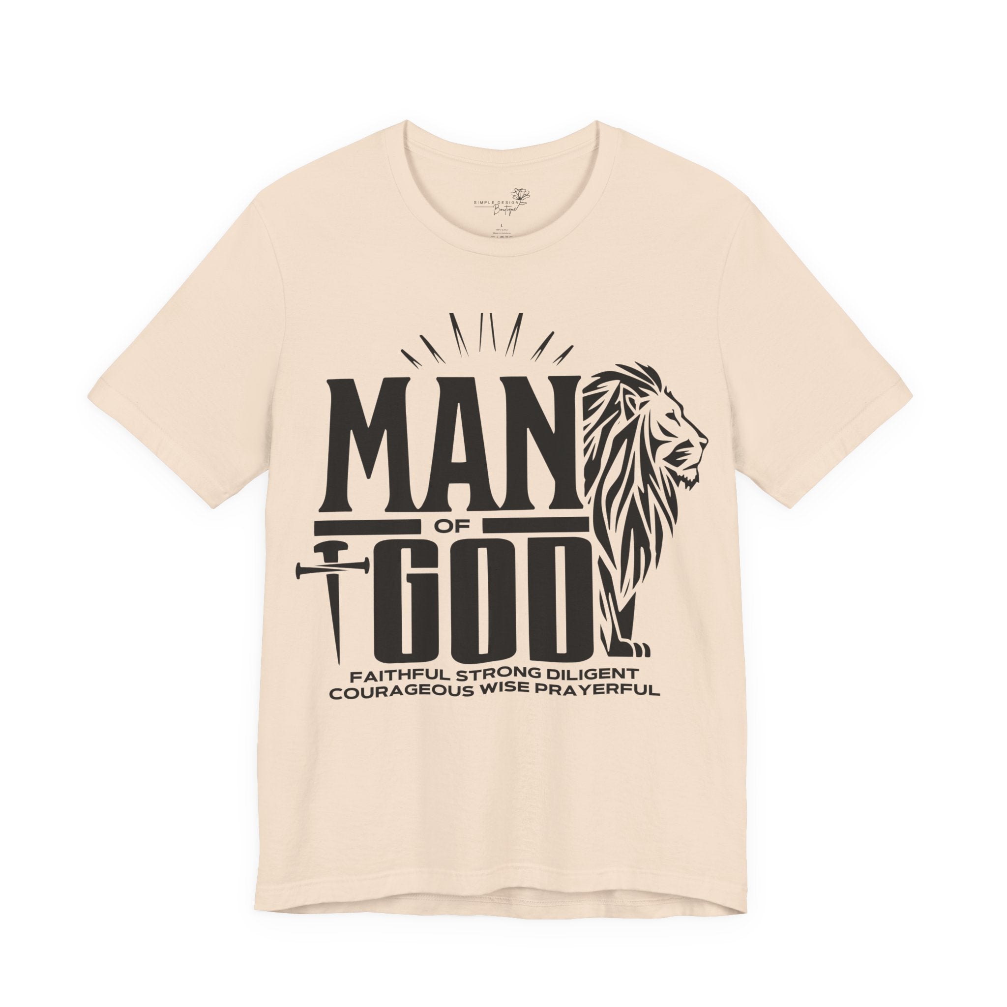 Man of God T-Shirt — Faith-Inspired Tee for Him