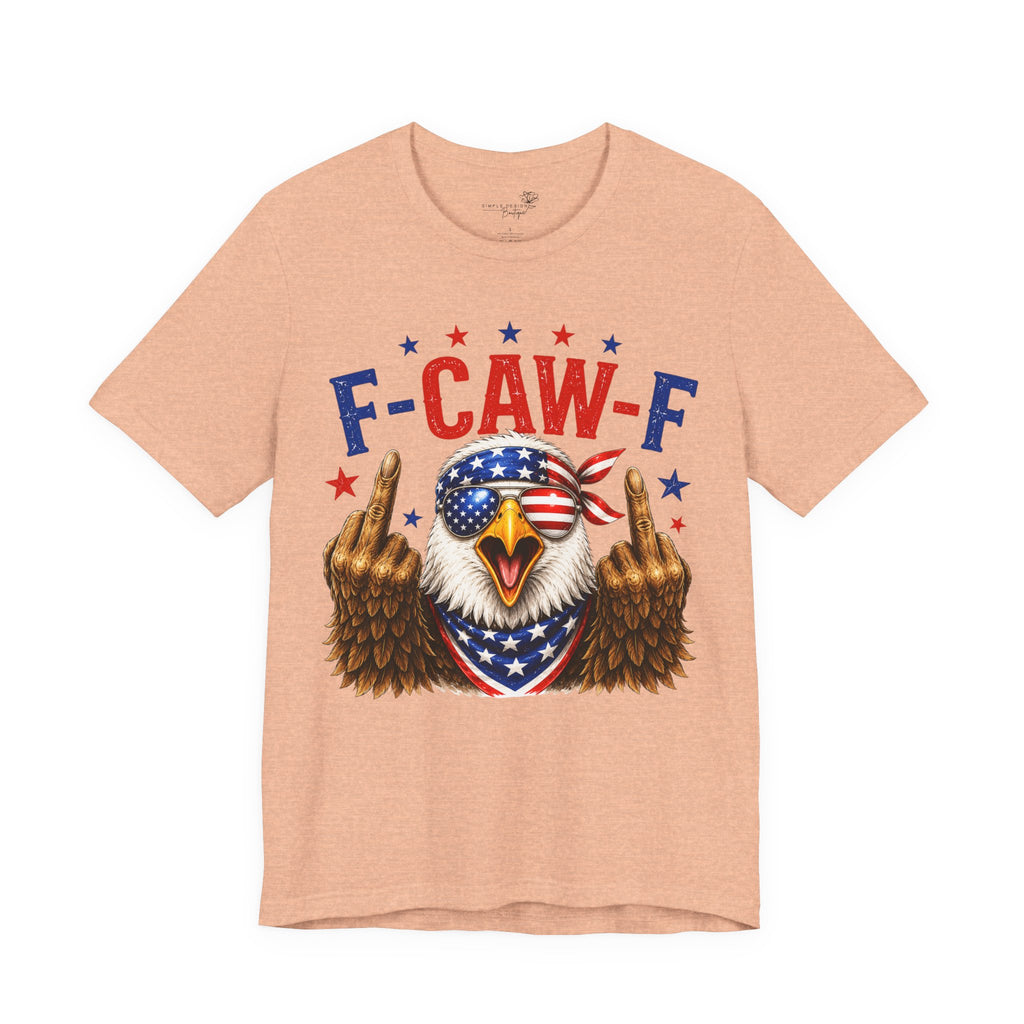 F-CAW-F Bald Eagle Patriotic T-Shirt