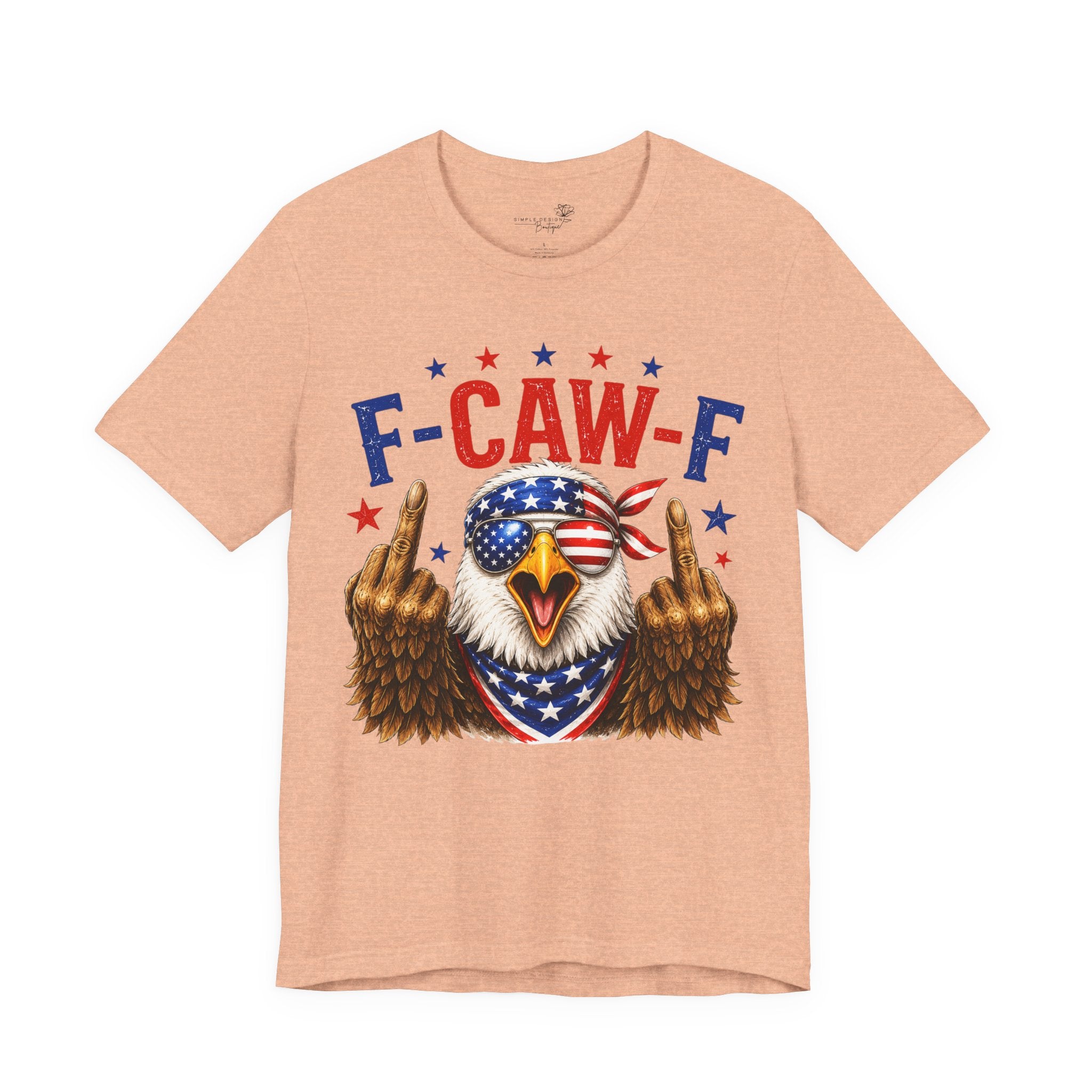 F-CAW-F Bald Eagle Patriotic T-Shirt