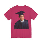 Proud Mom of a 2026 Graduate FRONT & BACK upload photo T-Shirt