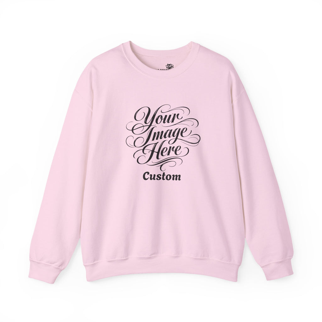 Custom Crewneck Sweatshirt — Custom Image & Optional Text