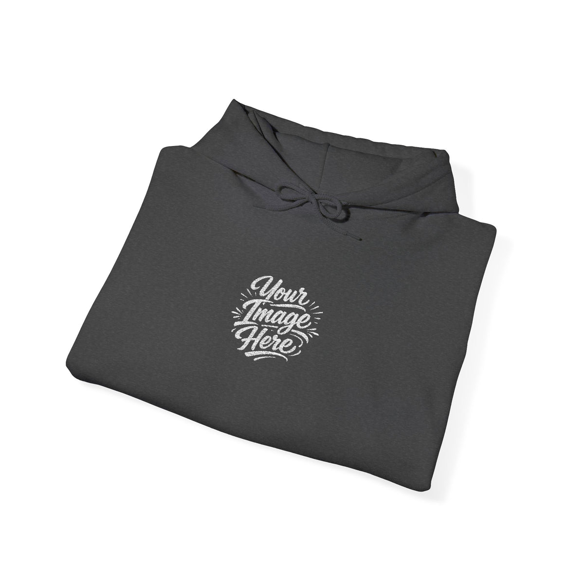 EMBROIDERED Custom Image - (Dark Colors) Hoodies