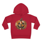 Toddler Halloween Pumpkin Hoodie — Patchwork Jack-O'-Lantern Pullover