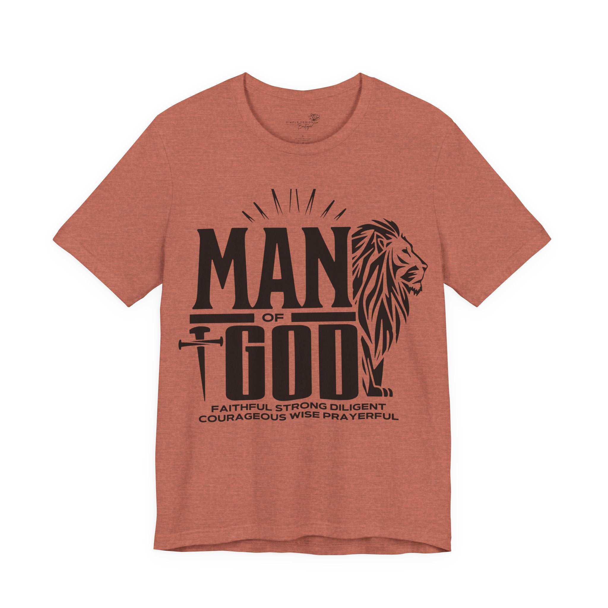 Man of God T-Shirt — Faith-Inspired Tee for Him
