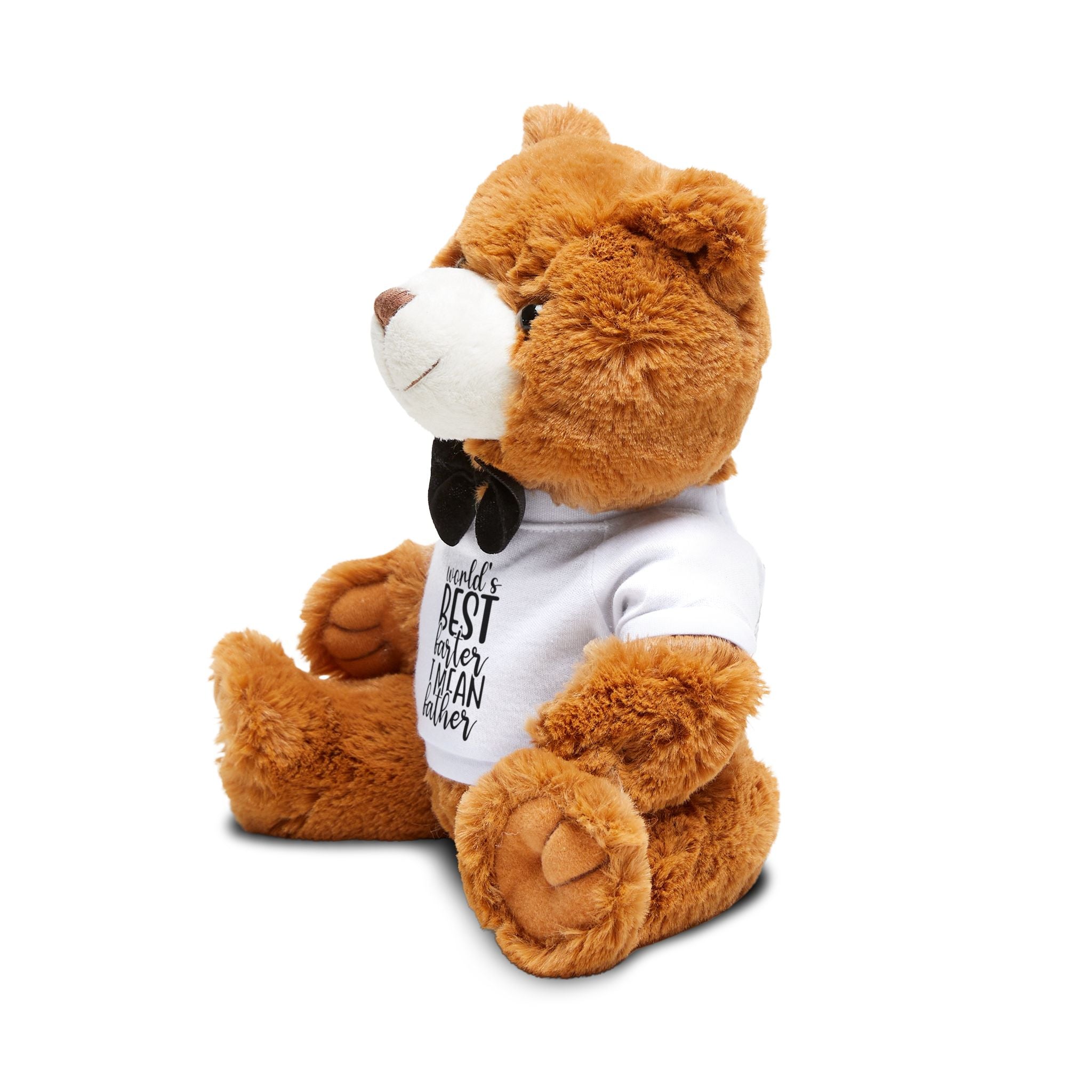 Customizable or keep World's Best Farter (I Mean Father) Adorable Teddy Bear