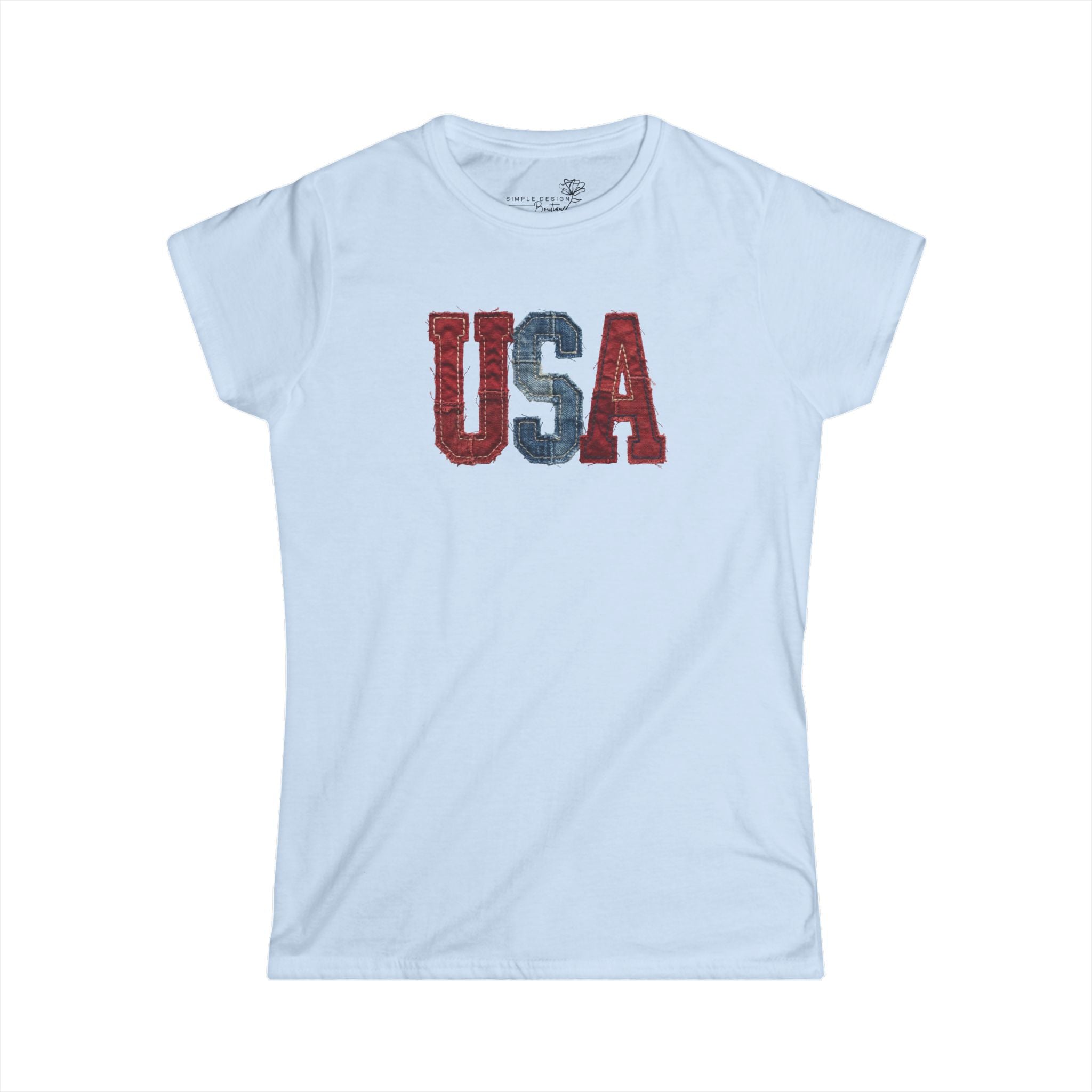 USA Vintage Graphic Tee — Patriotic Women’s T-Shirt | S–2XL