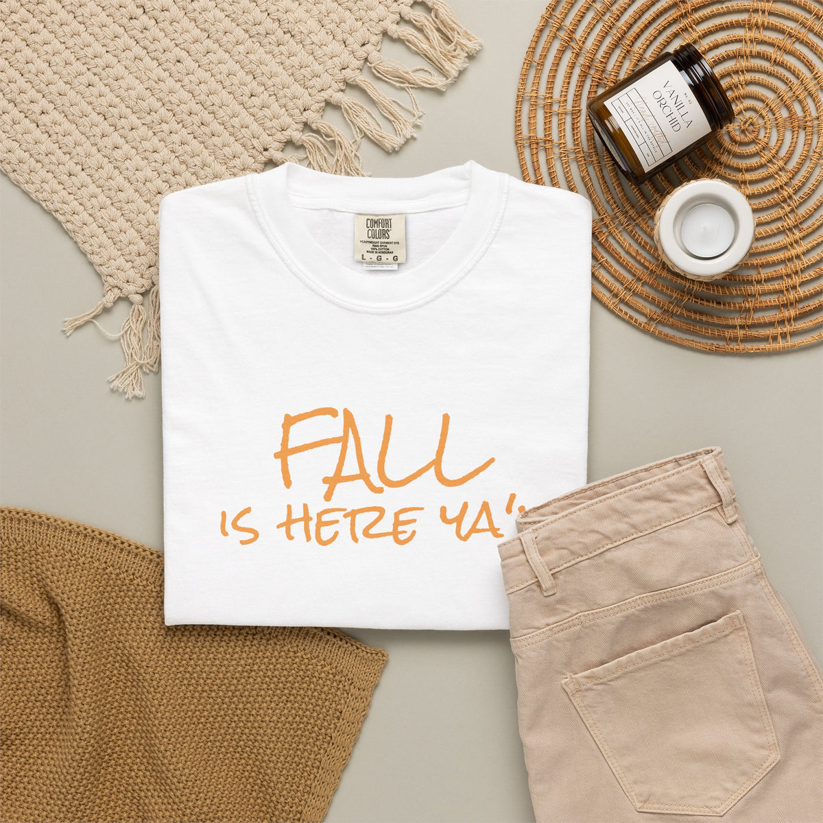 Fall Is Here Y'all Comfort Colors Unisex T-Shirt