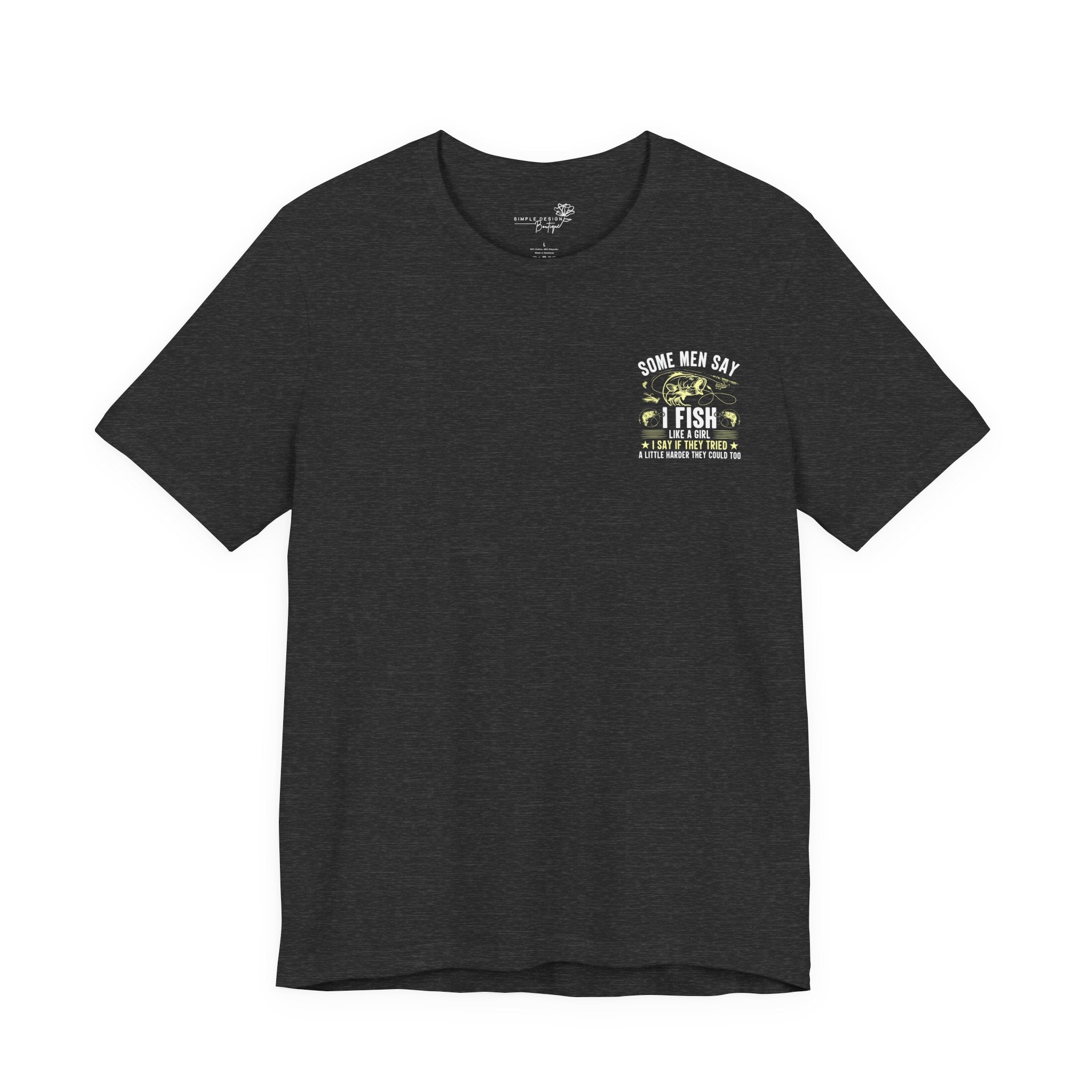 Fishing Unisex T-Shirt — Classic Tee for Anglers & Outdoor Lovers
