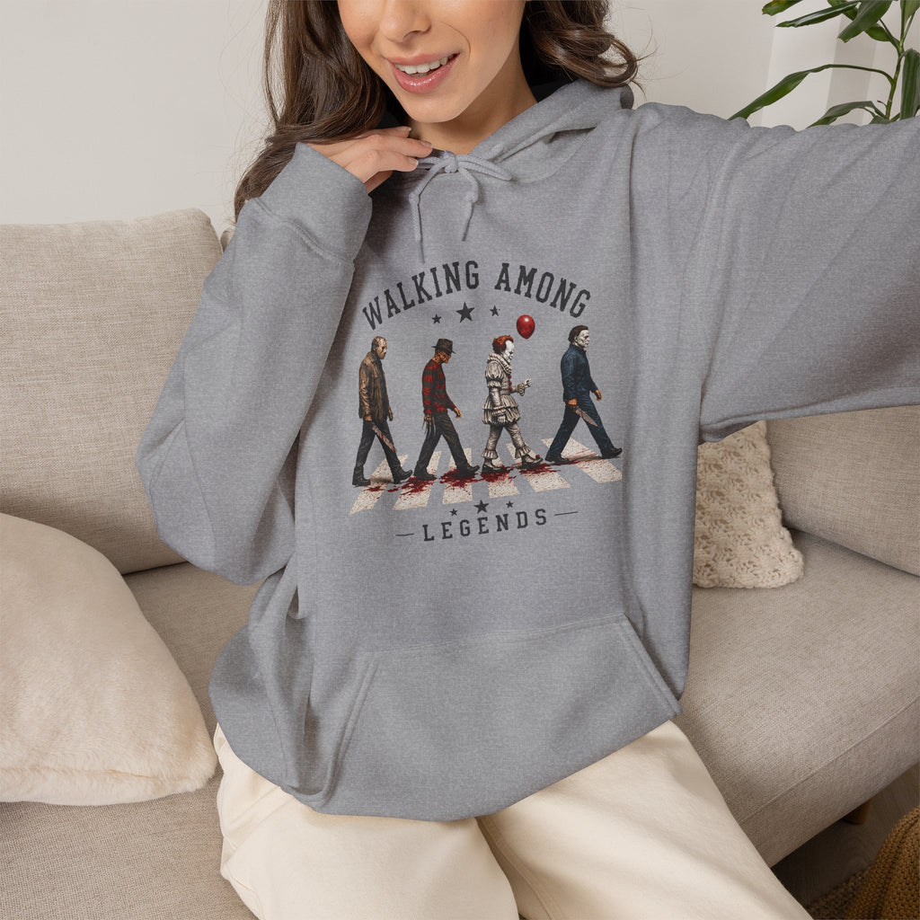 Walking Among Legends Hoodie — Pullover Sweatshirt