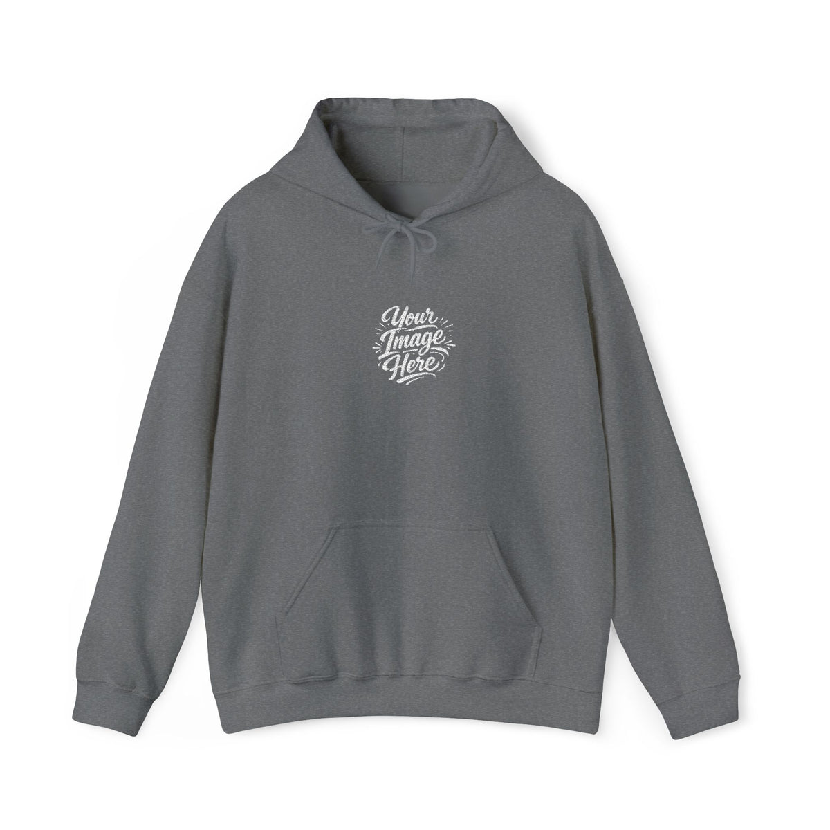 EMBROIDERED Custom Image - (Dark Colors) Hoodies