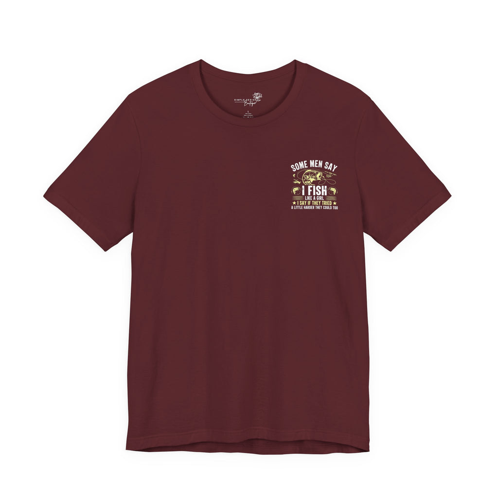 Fishing Unisex T-Shirt — Classic Tee for Anglers & Outdoor Lovers