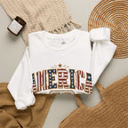 America 250th Anniversary Crewneck Sweatshirt — Patriotic Women’s Gift | S–3XL