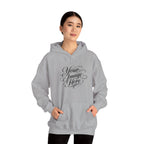 Women's Hoodie — Custom Image & Optional Text