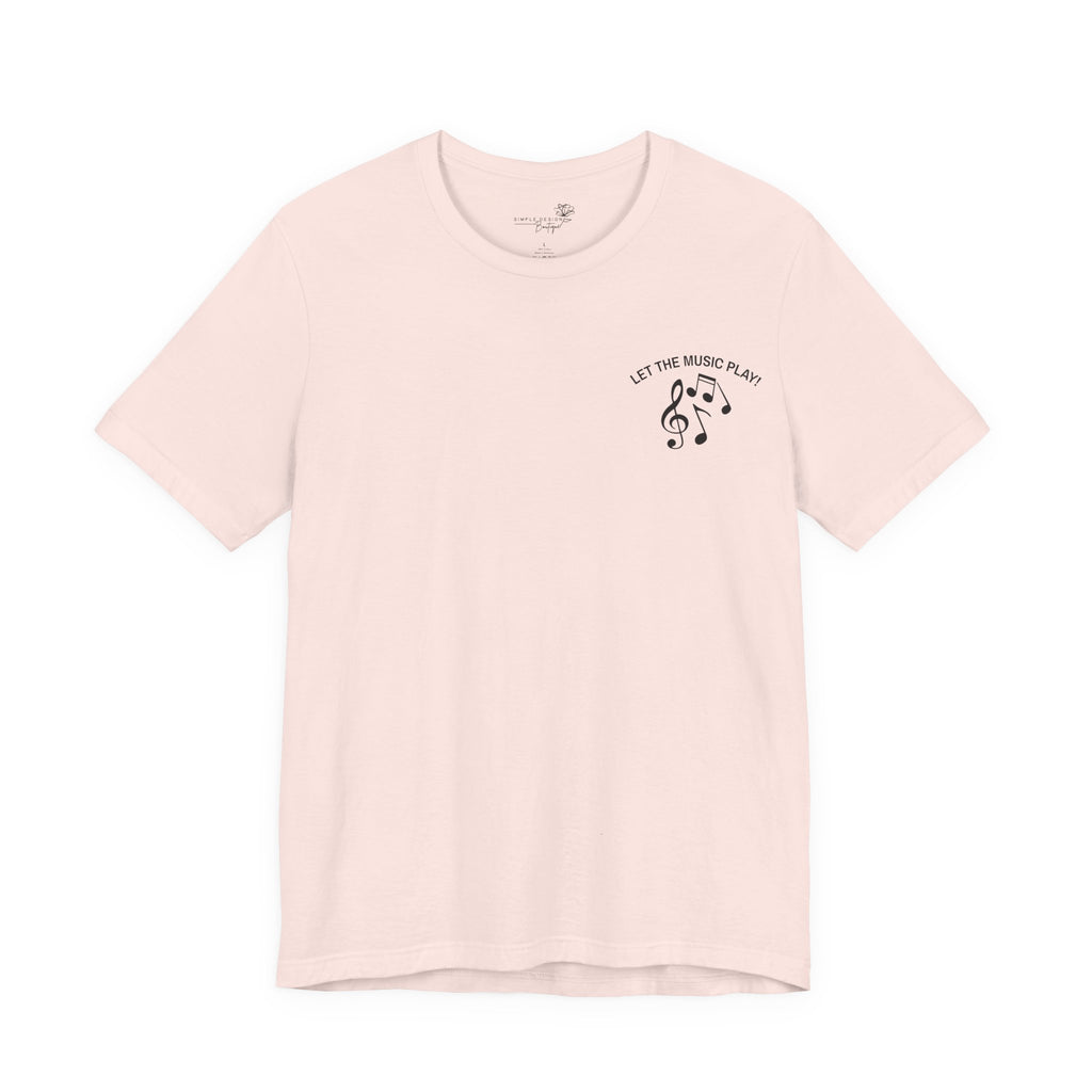 Musical Notes Unisex T-Shirt — Subtle Graphic Tee for Music Lovers 🎵