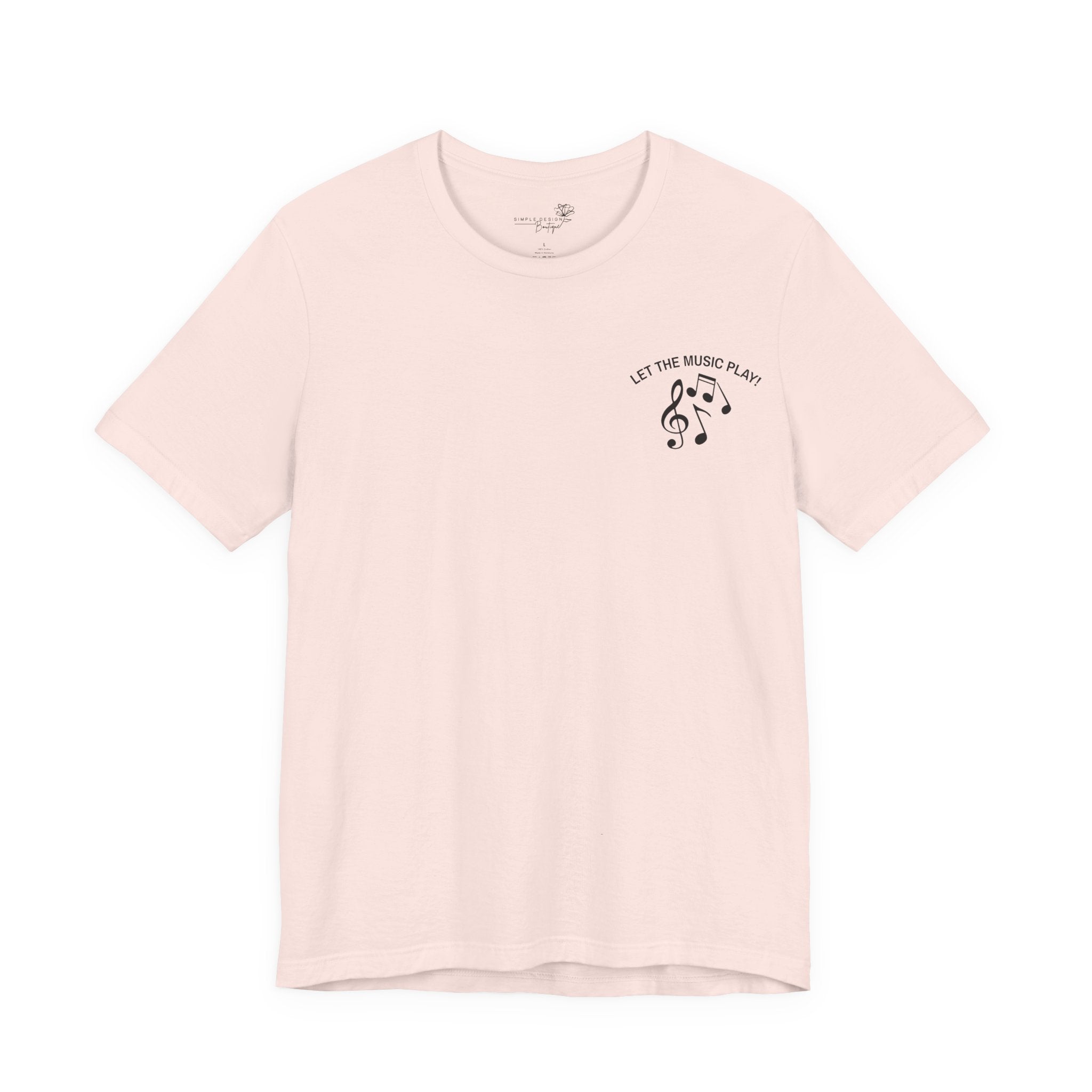 Musical Notes Unisex T-Shirt — Subtle Graphic Tee for Music Lovers 🎵