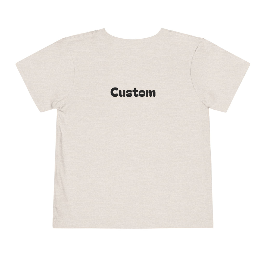 2026 Kindergarten Graduate FRONT & BACK (customize the back) Toddler T-Shirt