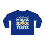 Professional Patience Tester Toddler Long Sleeve Tee