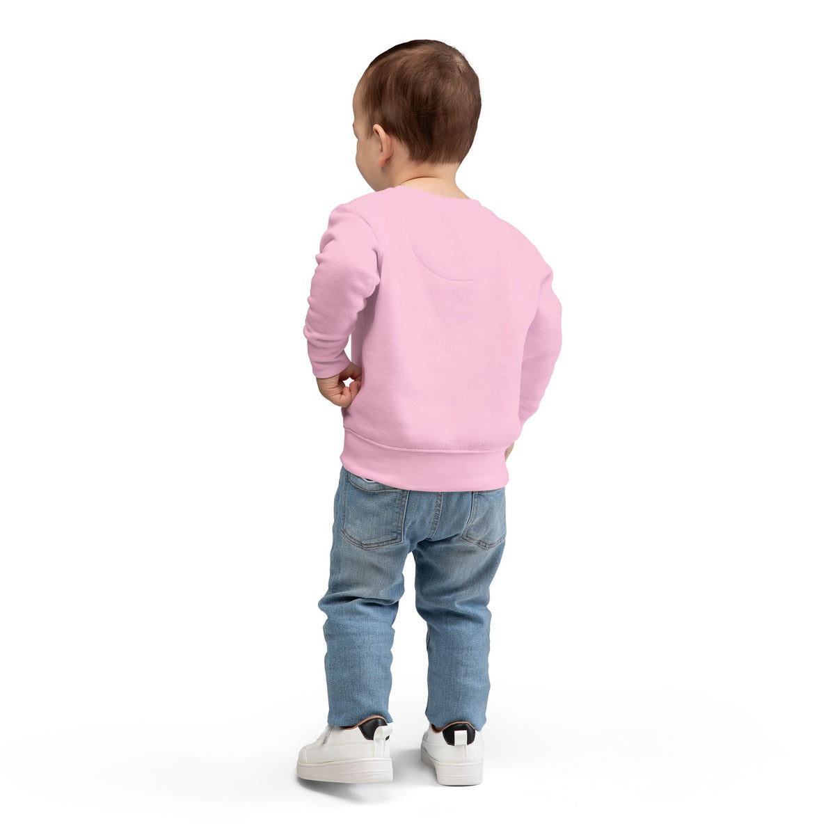 Kids Halloween Custom Initial Sweatshirt — Patchwork Pumpkin Witch Hat Design