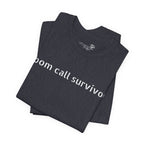 Zoom Call Survivor Funny Work From Home T-Shirt