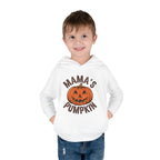 Toddler Hoodie — "Mama's Pumpkin" Halloween Jack-o'-Lantern Pullover