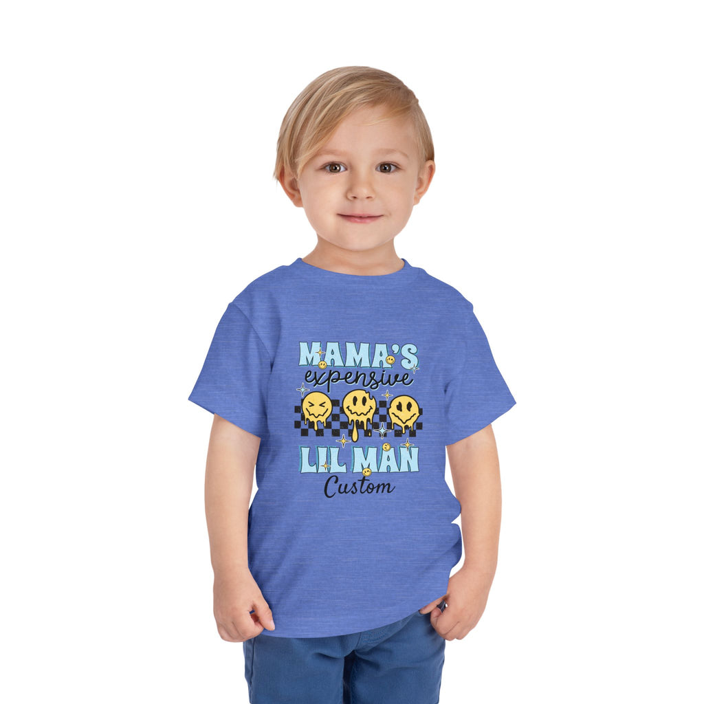 Mama's Expensive Little Man — Customizable Toddler Tee