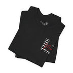 This Mama Prays— Women's Inspirational Christian Mom Graphic Tee
