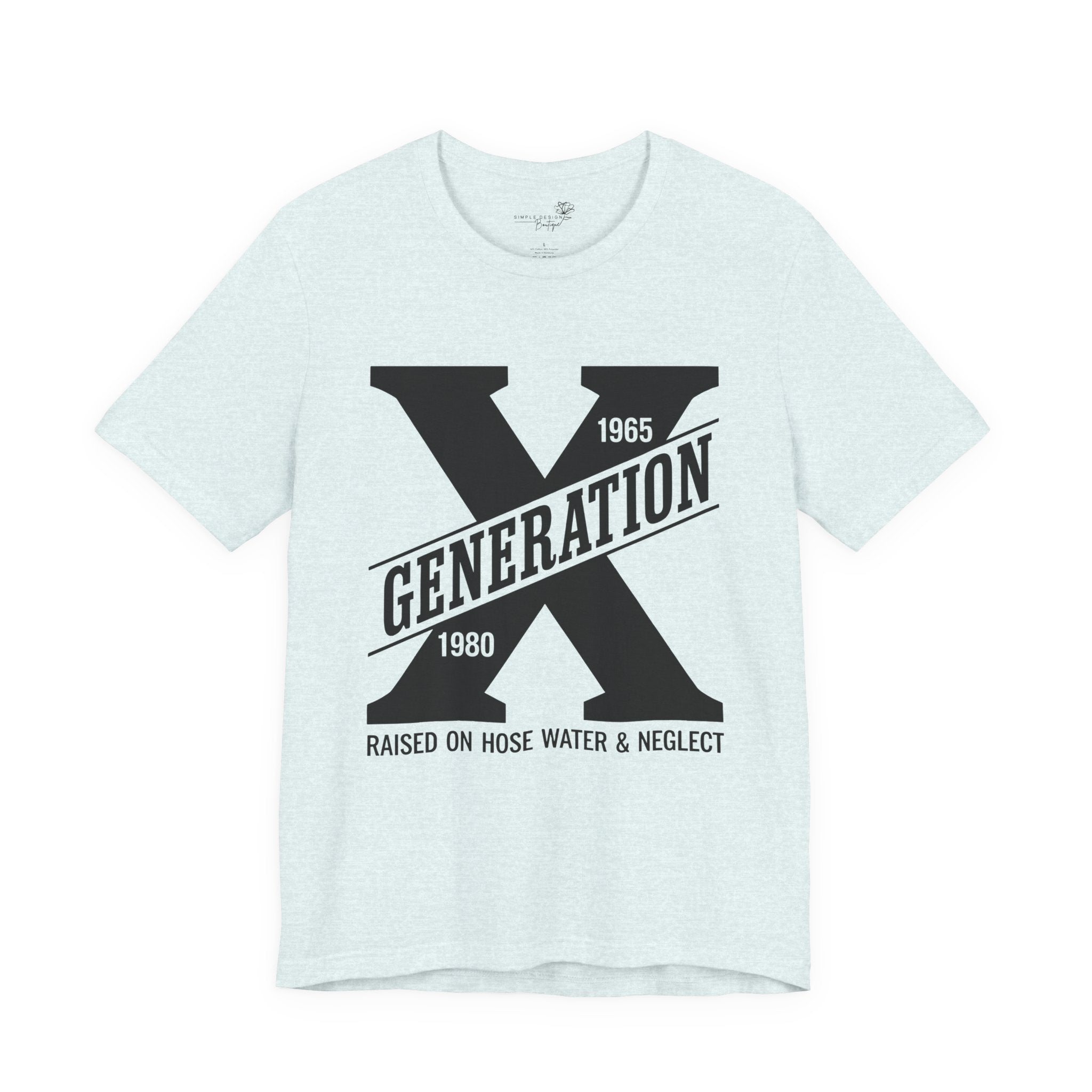 Generation X T-Shirt | Raised on Mixtapes & Resilience