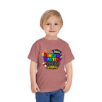 Kindergarten Graduate — Vivid Bright Design Toddler T-Shirt