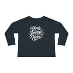 Toddler Long Sleeve Tee — Custom Image & Optional Text