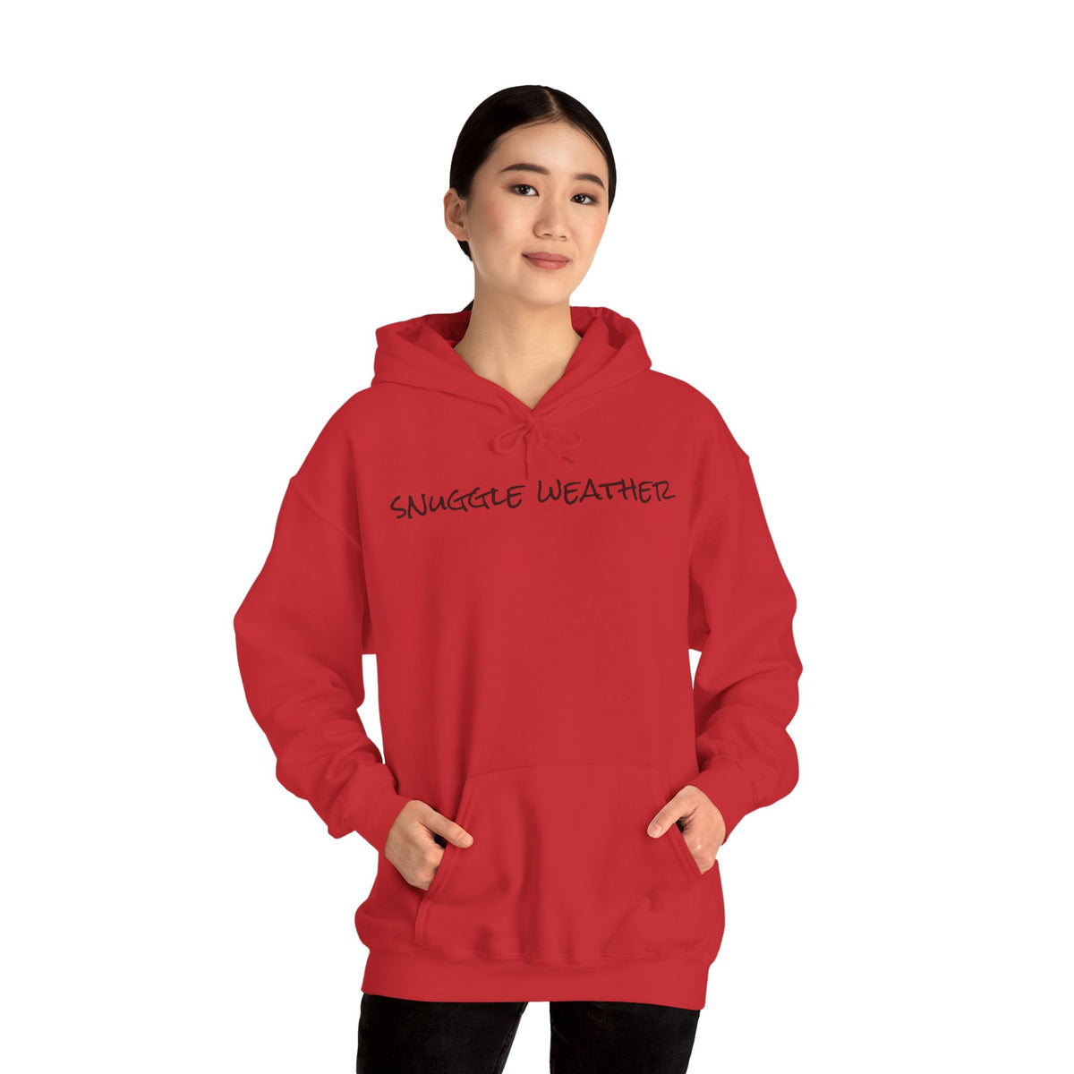 Snuggle Weather Graphic - Cozy Hoodie