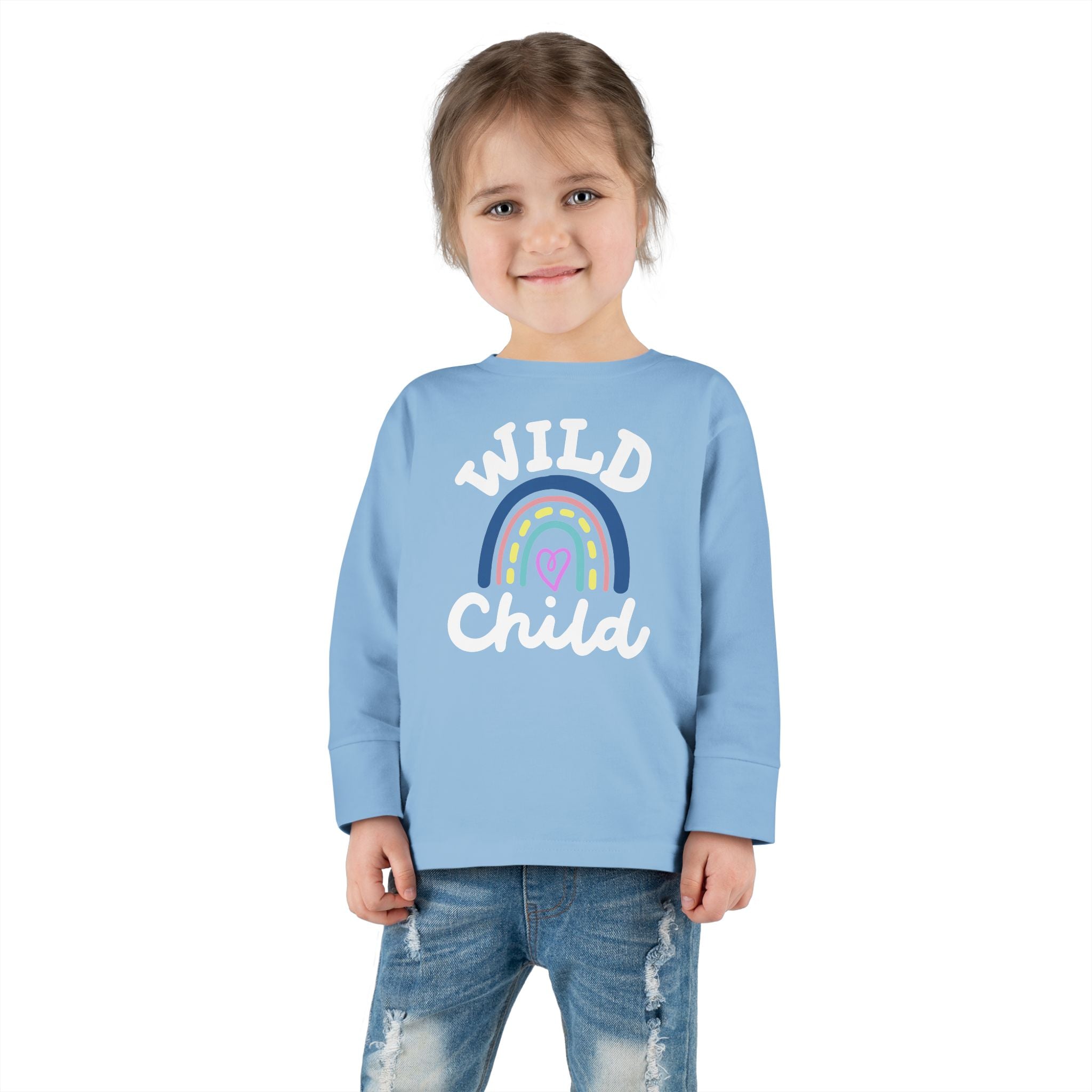 Wild Child — Toddler Long Sleeve Tee for Boys & Girls