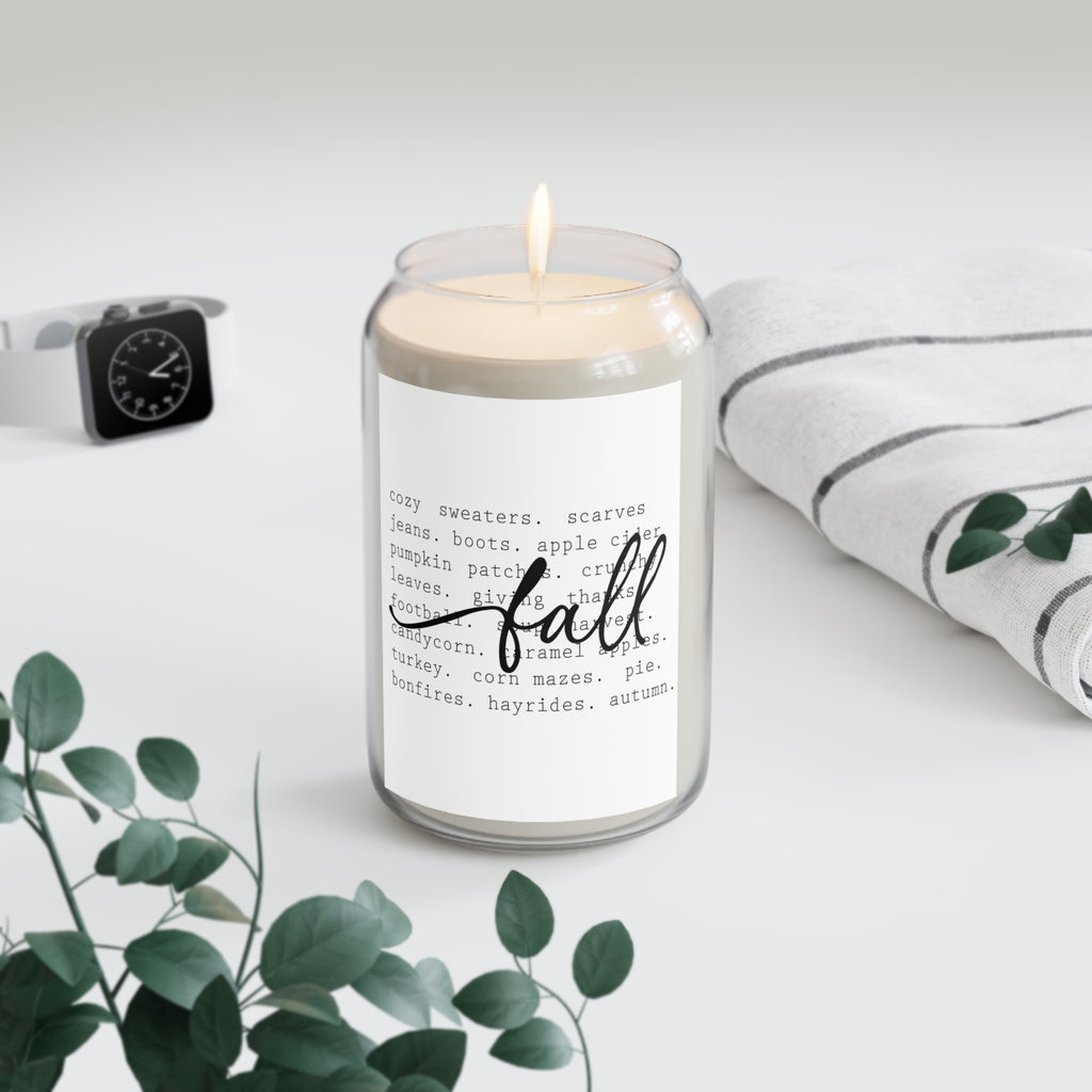 Fall Soy Candle 13.75oz — Cozy Autumn Scented Candle
