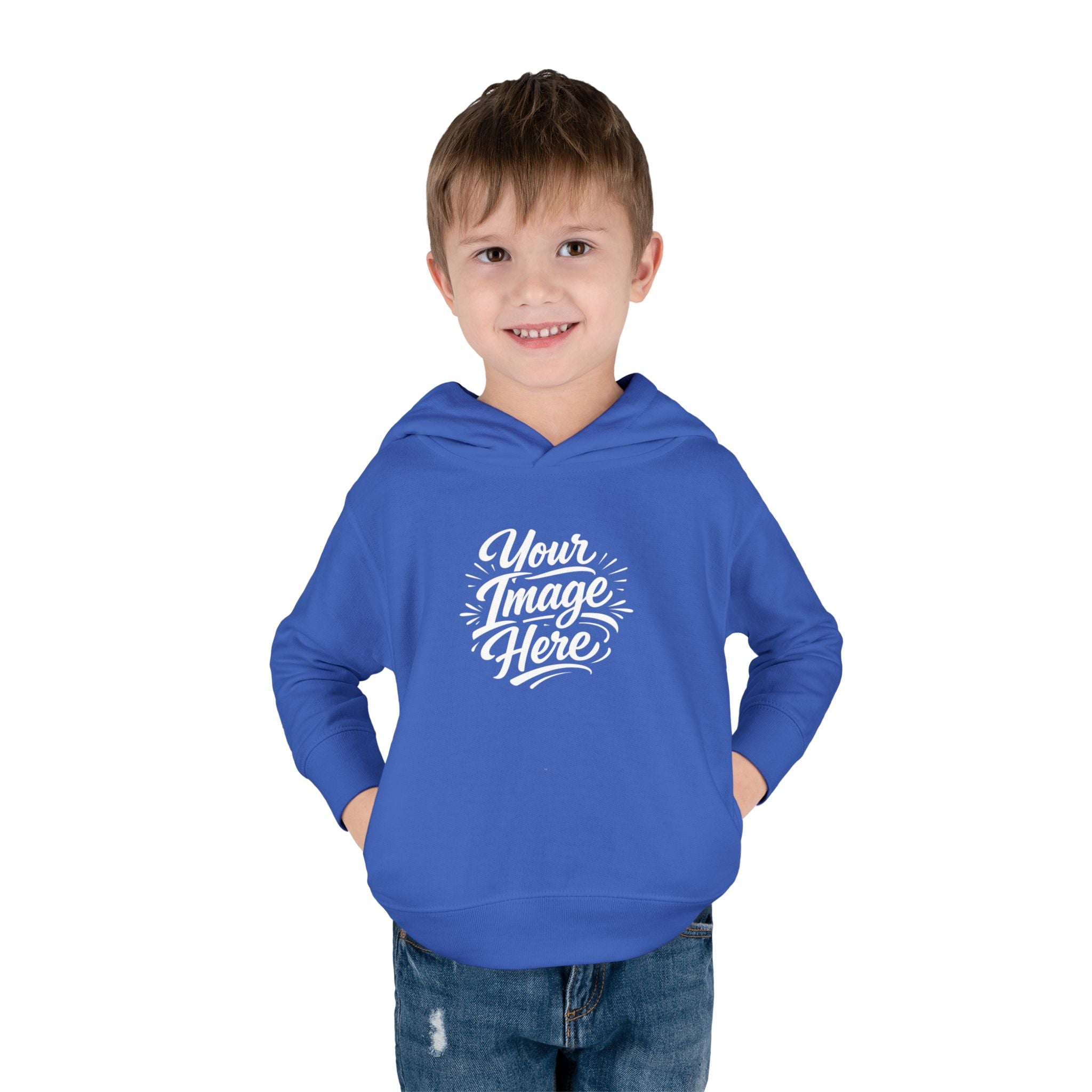 Toddler Hoodie — Custom Image & Optional Text