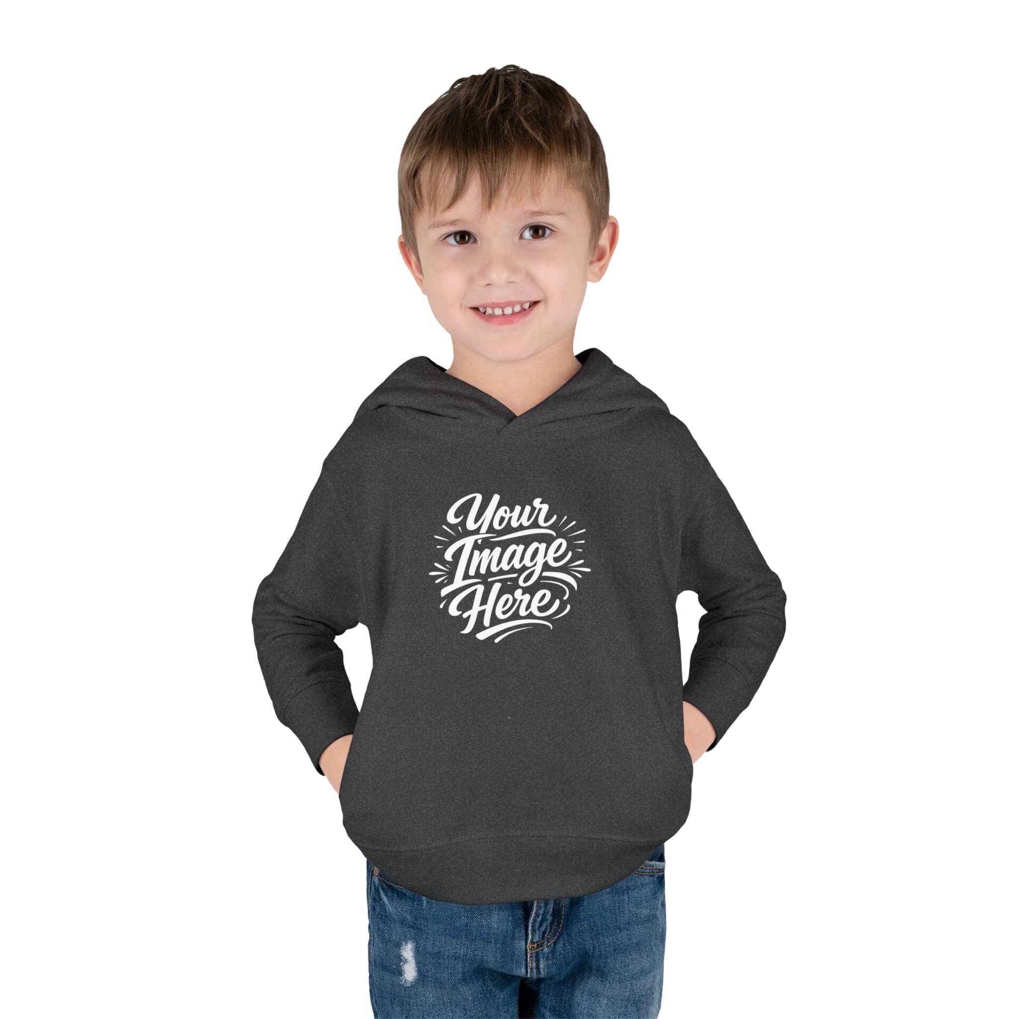 Toddler Hoodie — Custom Image & Optional Text