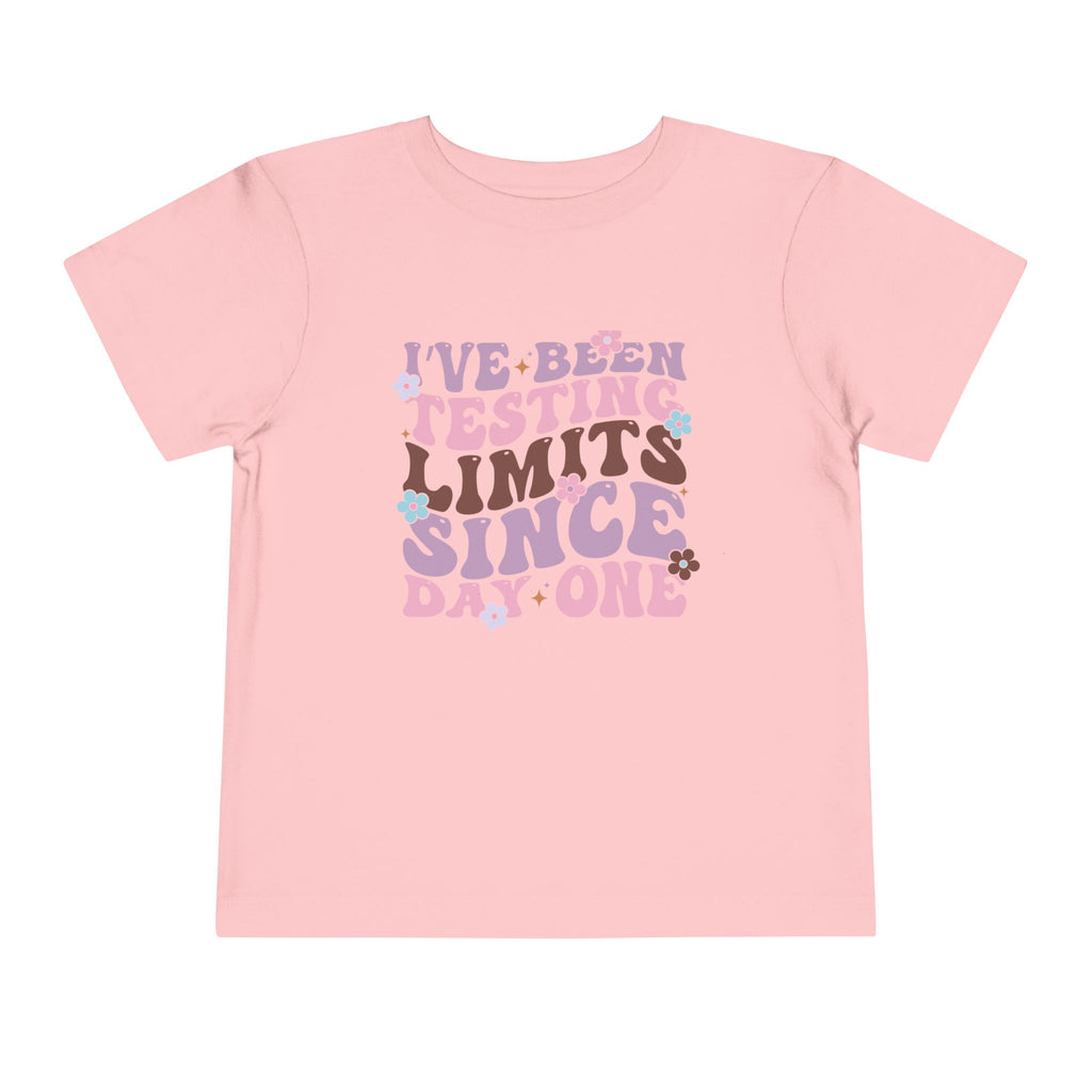 I've Been Testing Limits Since Birth — Funny Toddler Graphic Tee