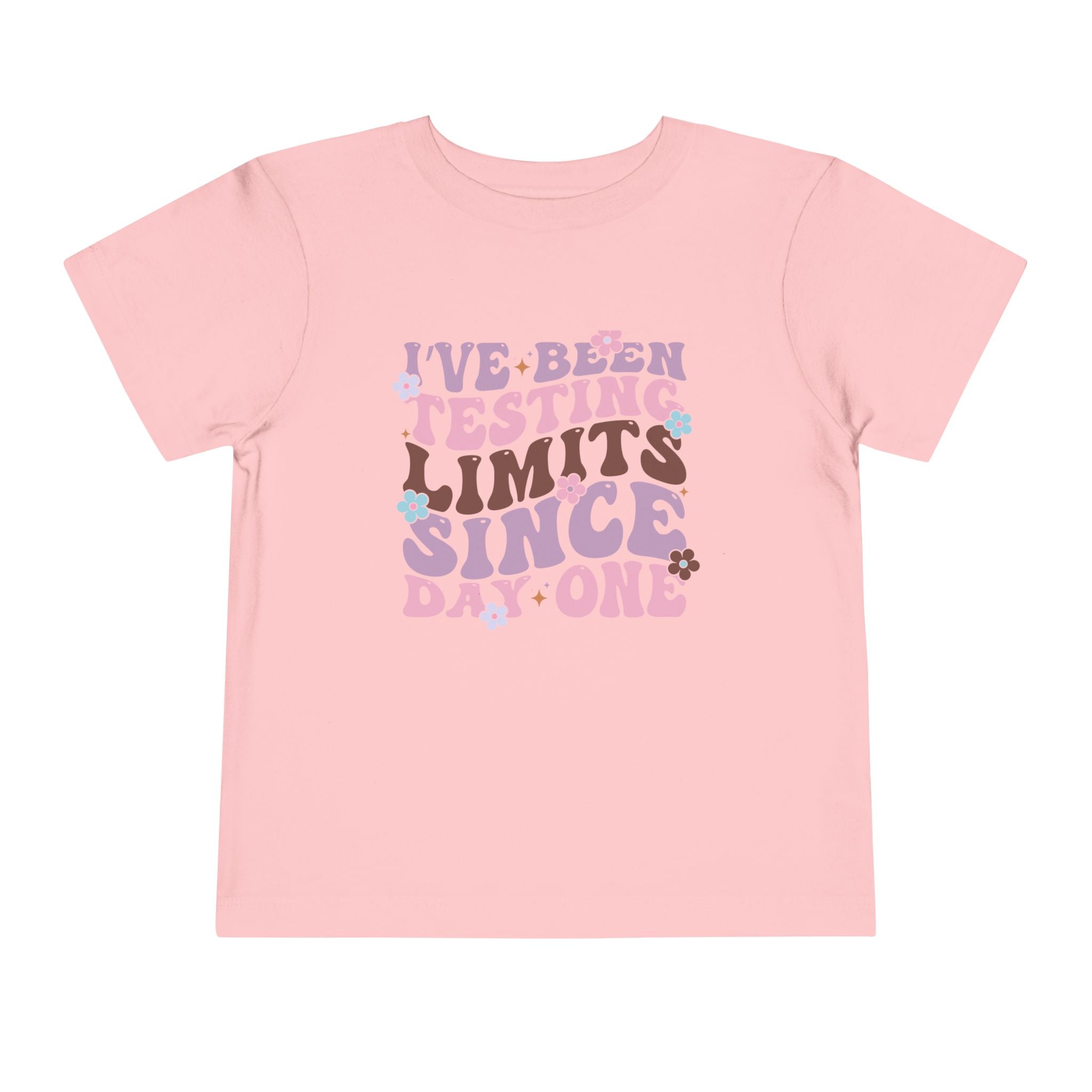 I've Been Testing Limits Since Birth — Funny Toddler Graphic Tee