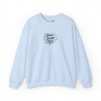 EMBROIDERED Custom Image (Light Colors/Shades) Pullover Sweatshirts
