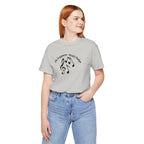 Music Therapy Tee — "life happens • music helps" Short Sleeve Shirt