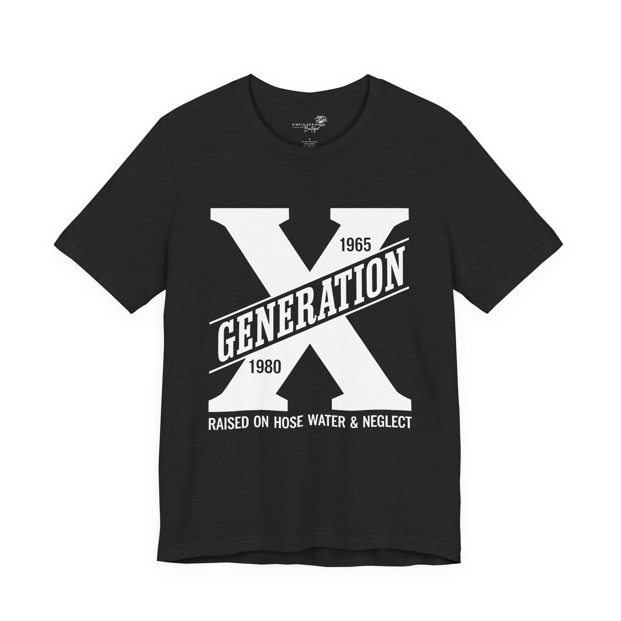 Generation X T-Shirt | Raised on Mixtapes & Resilience