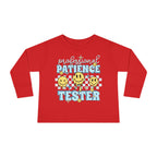 Professional Patience Tester Toddler Long Sleeve Tee