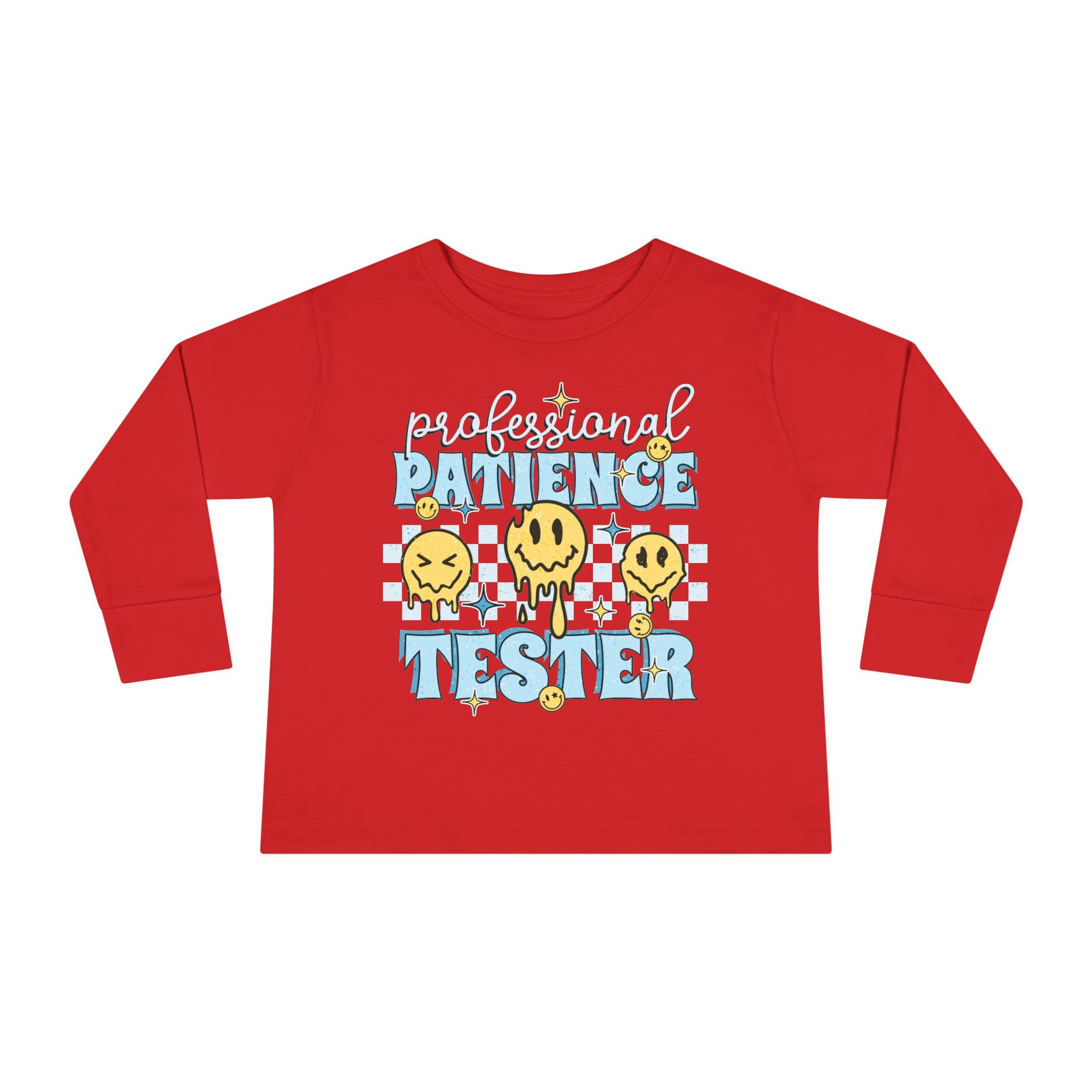 Professional Patience Tester Toddler Long Sleeve Tee