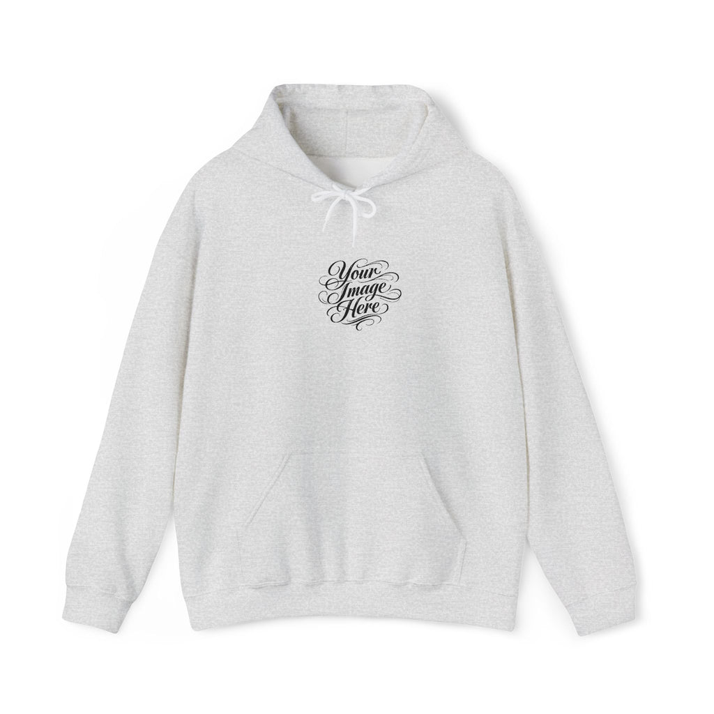EMBROIDERED Custom Image (Light Colors/Shades) Hoodies