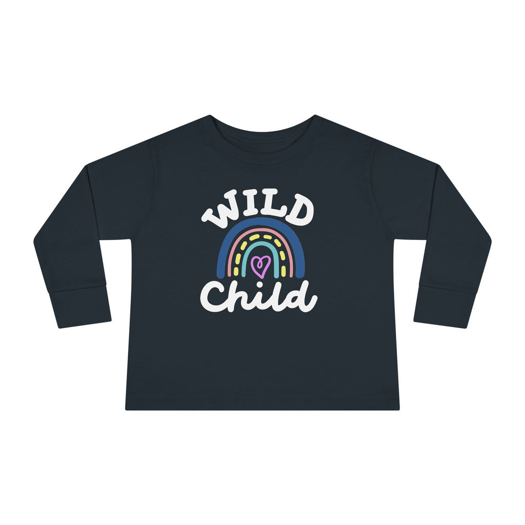 Wild Child — Toddler Long Sleeve Tee for Boys & Girls