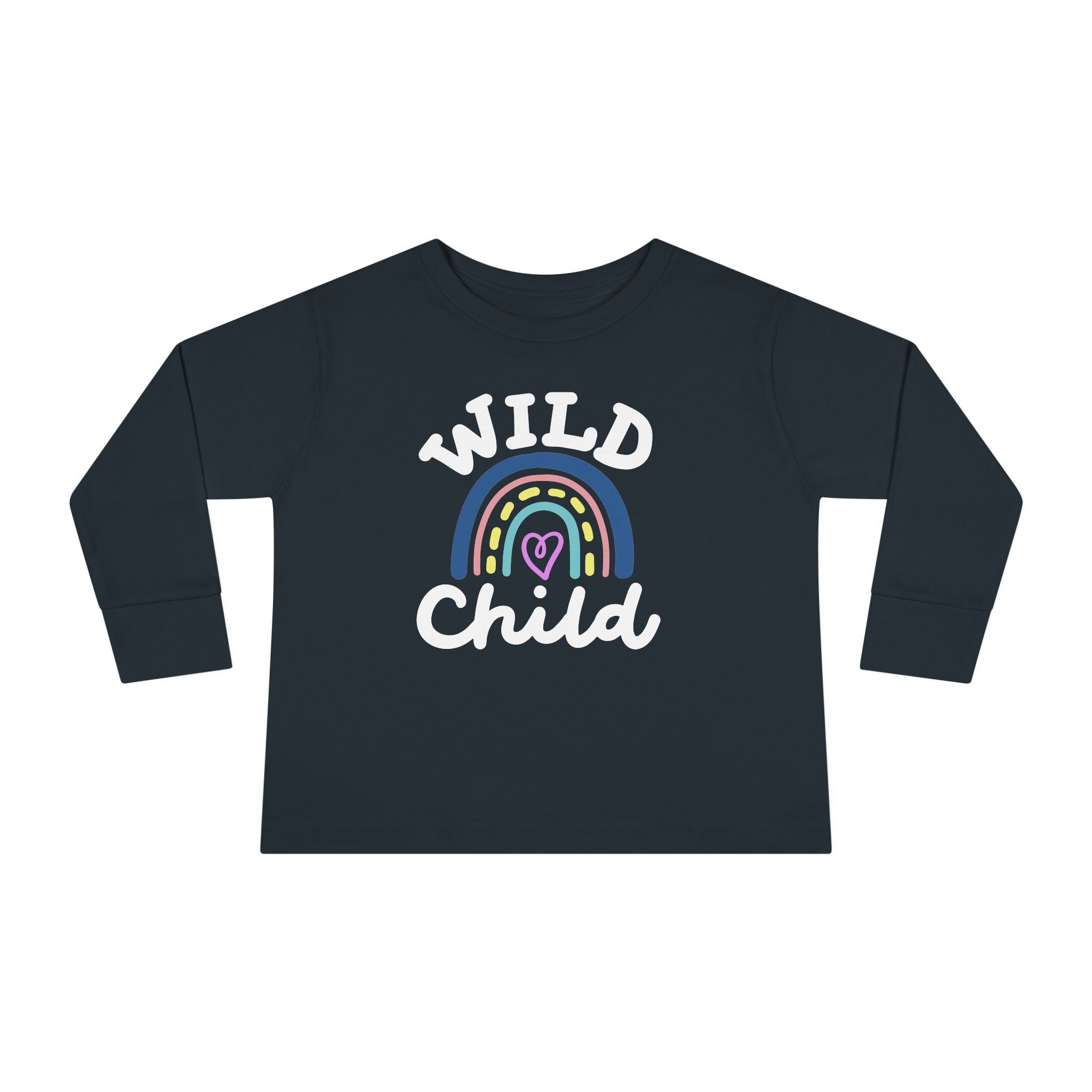 Wild Child — Toddler Long Sleeve Tee for Boys & Girls