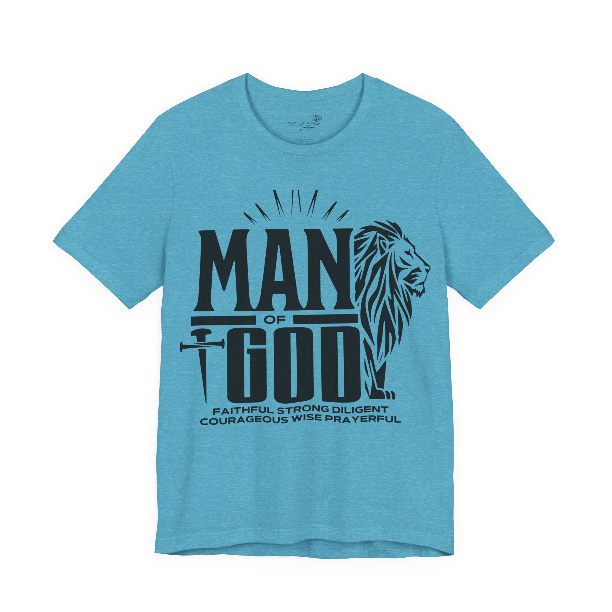 Man of God T-Shirt — Faith-Inspired Tee for Him