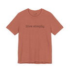 Live Simply T-Shirt - Print