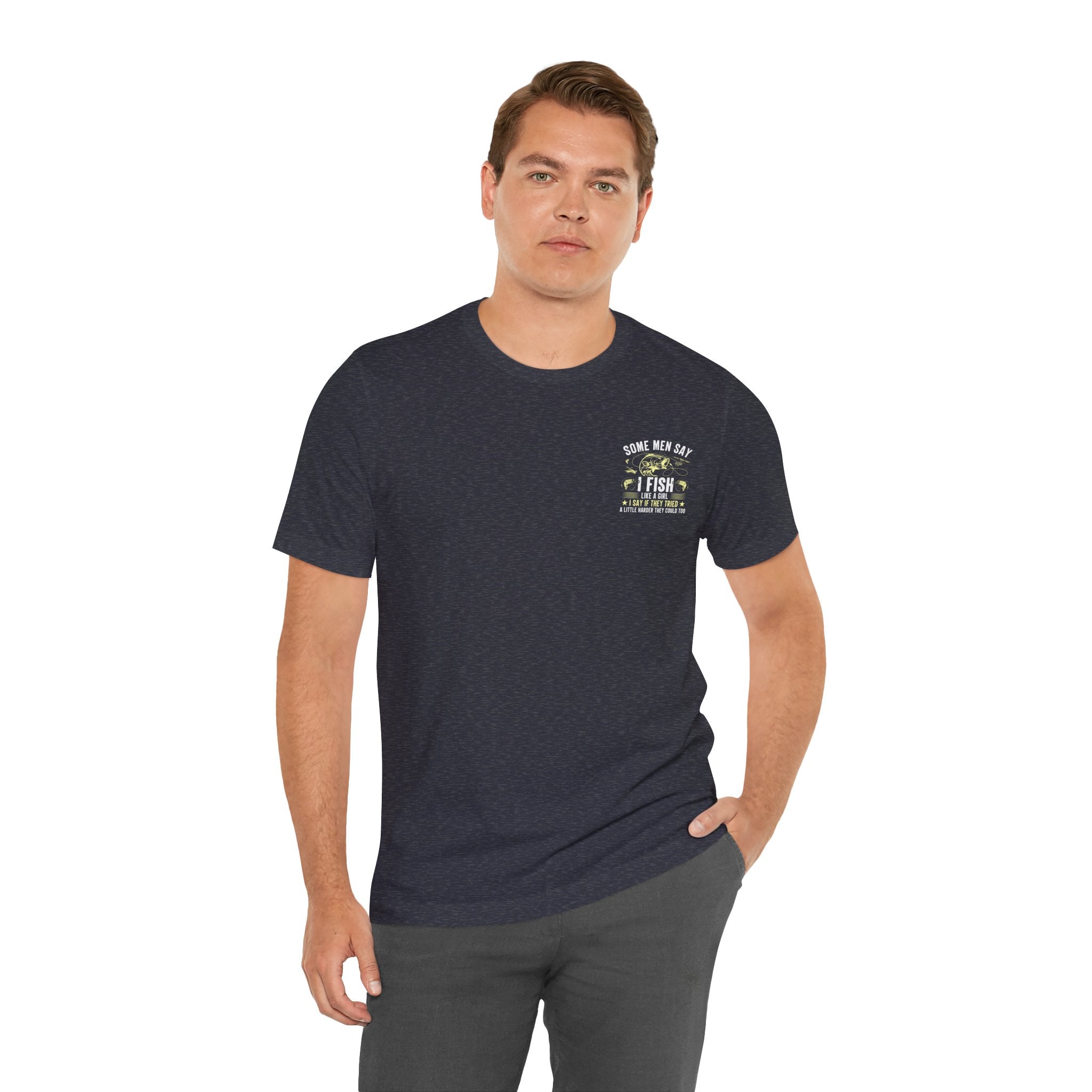 Fishing Unisex T-Shirt — Classic Tee for Anglers & Outdoor Lovers