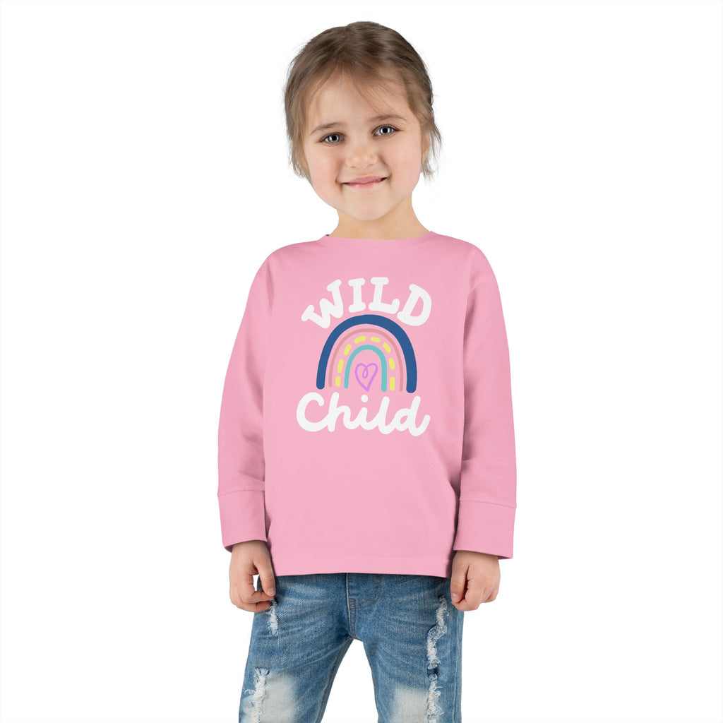 Wild Child — Toddler Long Sleeve Tee for Boys & Girls